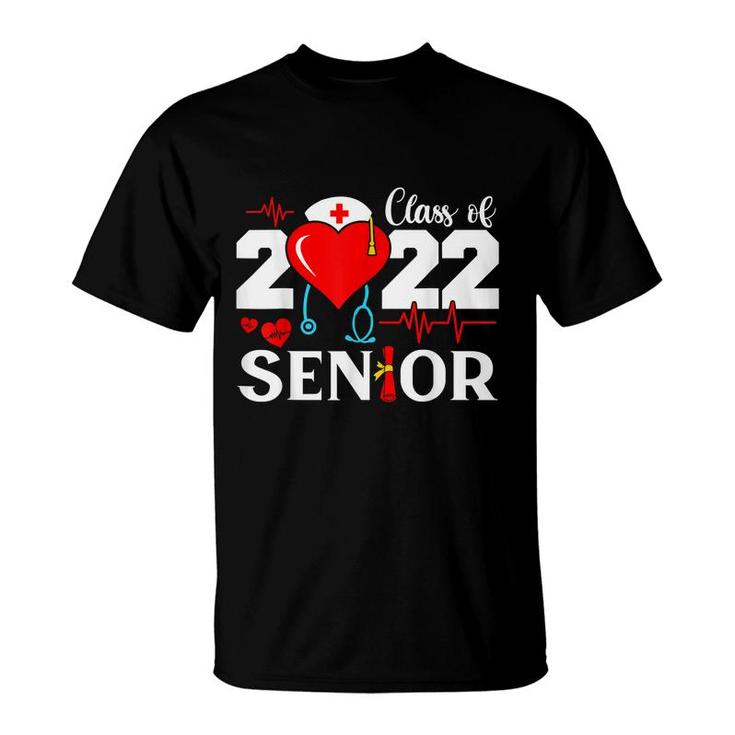 Nurse Life Nursing Student Class Of 2022 Senior Graduation  T-Shirt