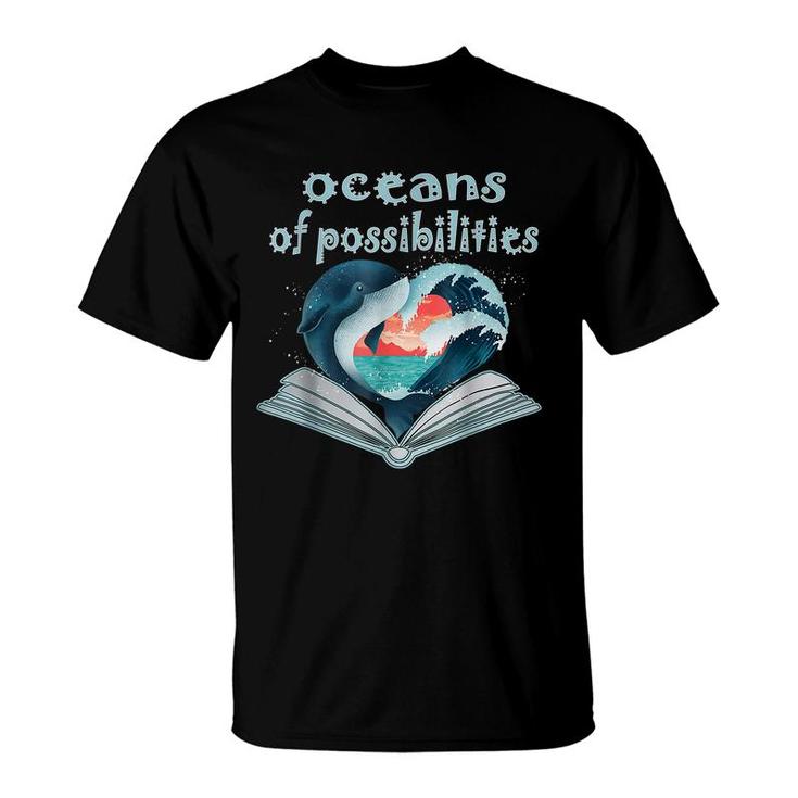 Oceans Of Possibilities Summer Reading 2022 Librarian  T-Shirt