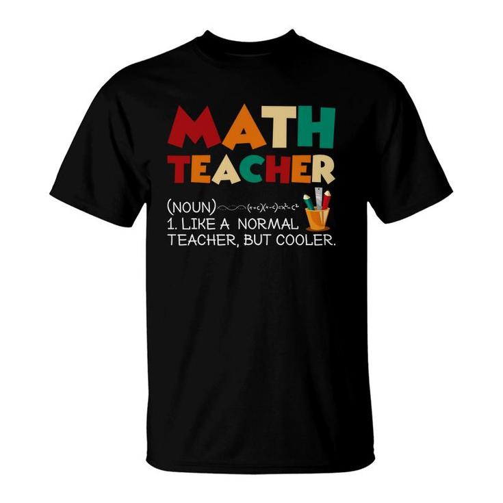 Physics Symbols Gifts For Math Teacher Definition T-Shirt
