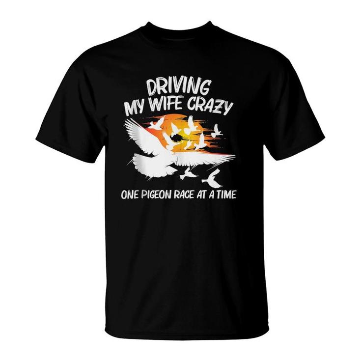 Pigeon Racing Gift For Men Grandpa Homing Pigeon Bird Lovers  T-Shirt