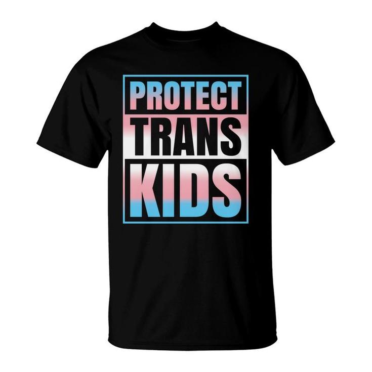 Protect Trans Kids Transgender Pronouns Matter Lgbtq Gender   T-Shirt