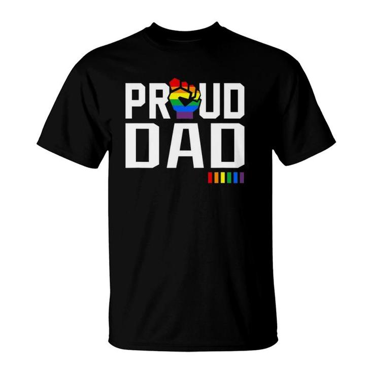 Proud Dad Gay Pride Month Lgbtq T-Shirt