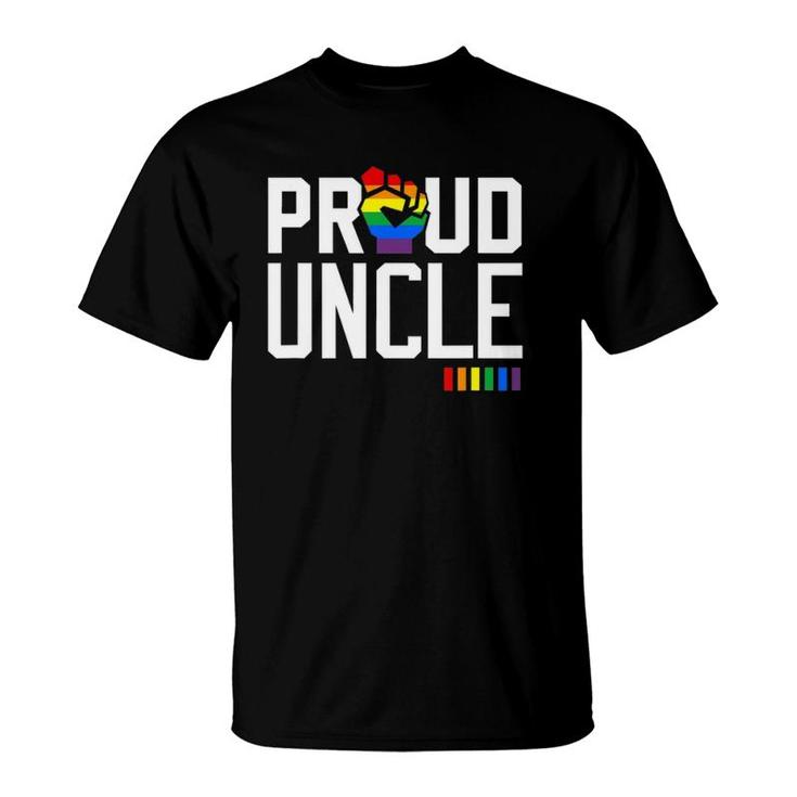 Proud Uncle Gay Pride Month Lgbtq T-Shirt