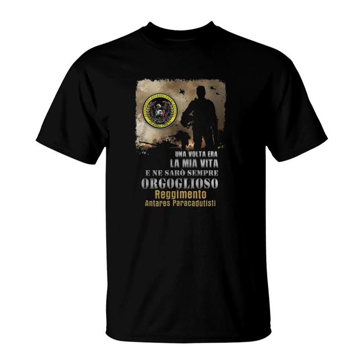 Reggimento Antares Paracadutisti Italian Army T-Shirt