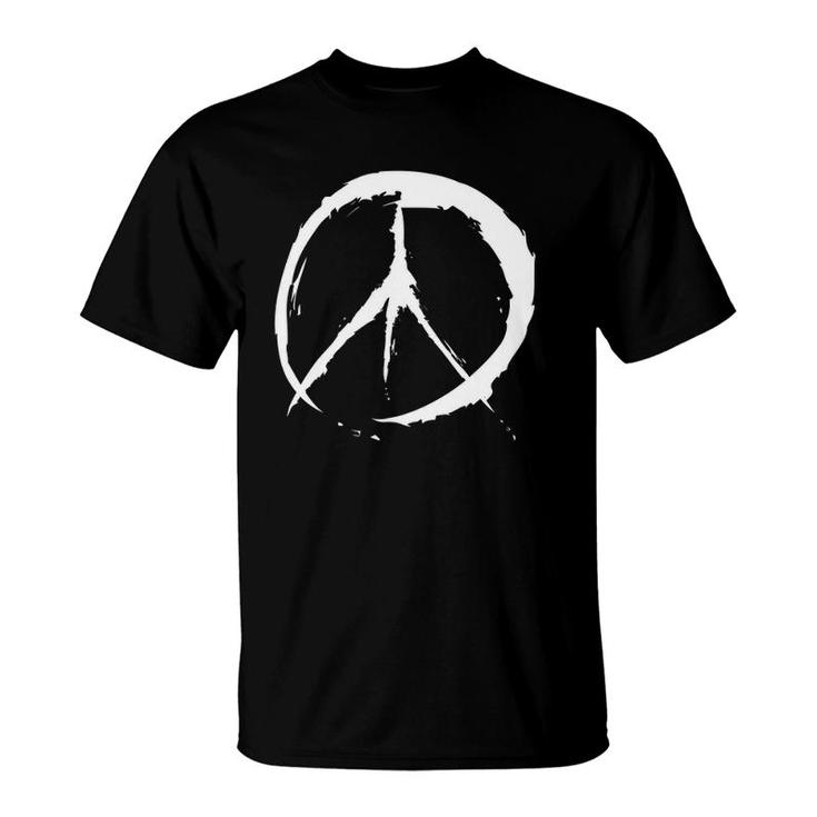 Retro Vintage Design Peace Sign T-Shirt