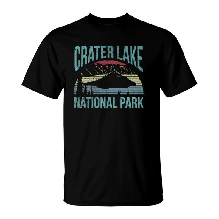 Retro Vintage National Park Crater Lake National Park T-Shirt