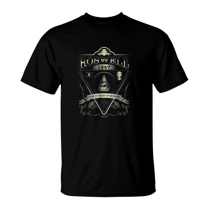 Roswell 1947 Alien Vintage Style Ufo Area 51 T-Shirt