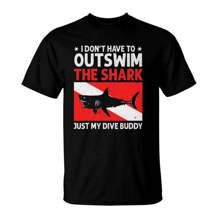 Scuba Diving For Shark Diving Buddy T-shirt