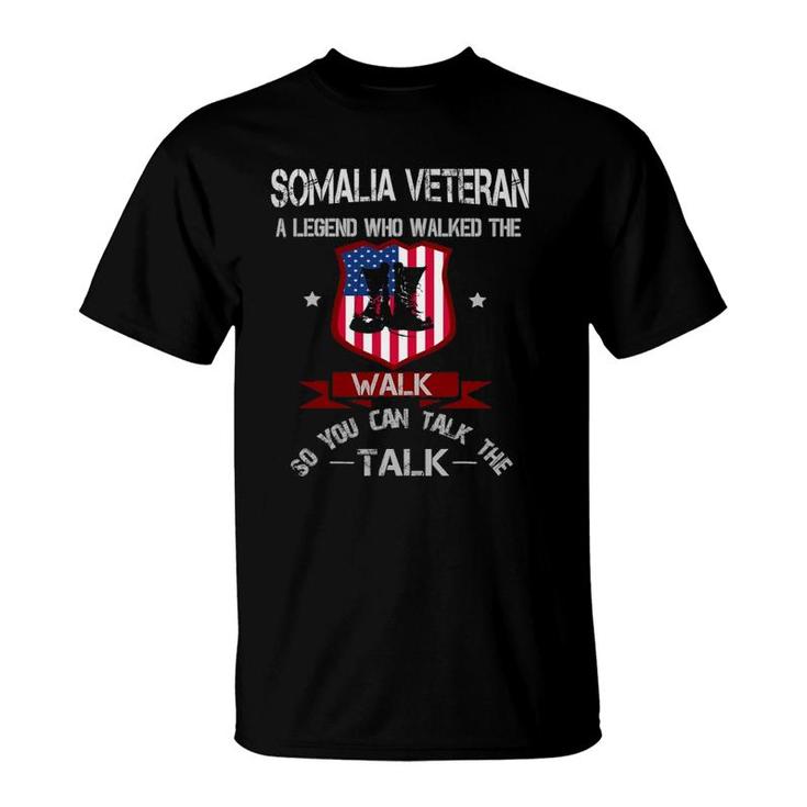 Somalia Veteran Day  For Dad Son Daughter Wife T-Shirt