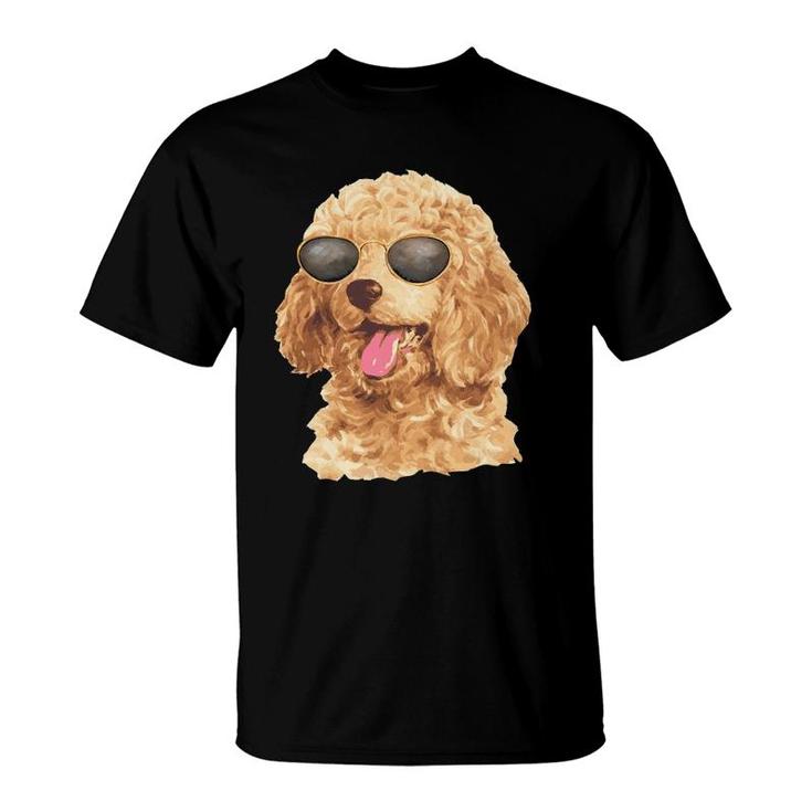 Sunglass Poodle Dog Pet Lover T-Shirt