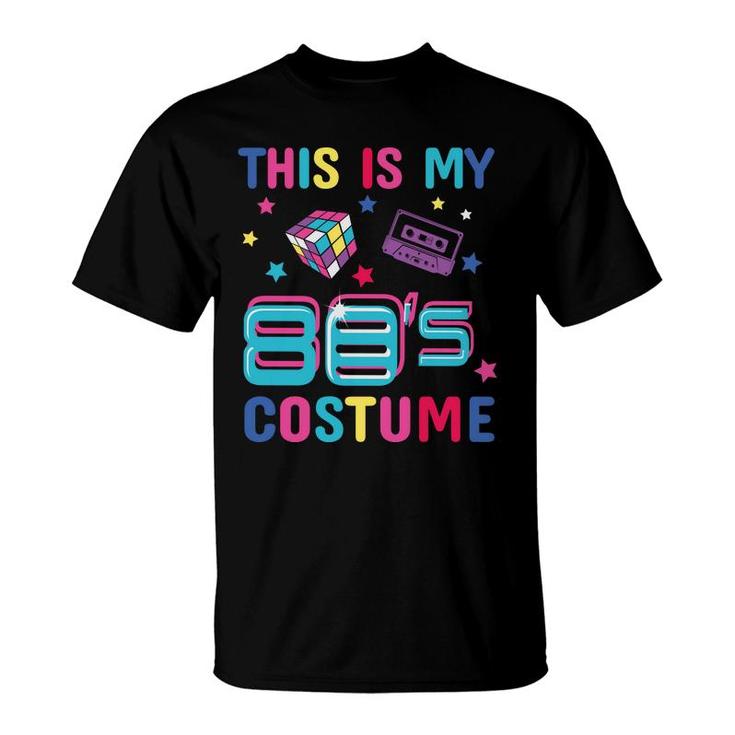 This Is My 80S Costume Rubix Mixtape Music 90S T-Shirt
