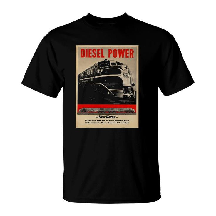 Maglietta Modellismo Ferroviario - Locomotiva Diesel English Electric Class 40, Nuovo Design - Foto 9