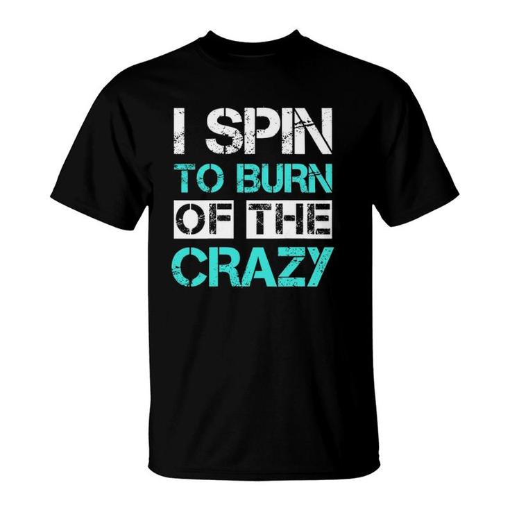 Womens Spinning Cycle Fitness  T-Shirt