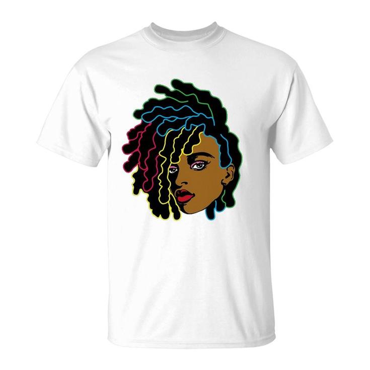 African Girl Black Lives Matter Melanin Pride African Gifts T-Shirt