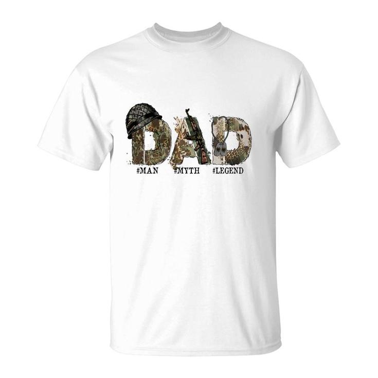 Amazing Dad Man Myth Legend Hero Dad T-Shirt