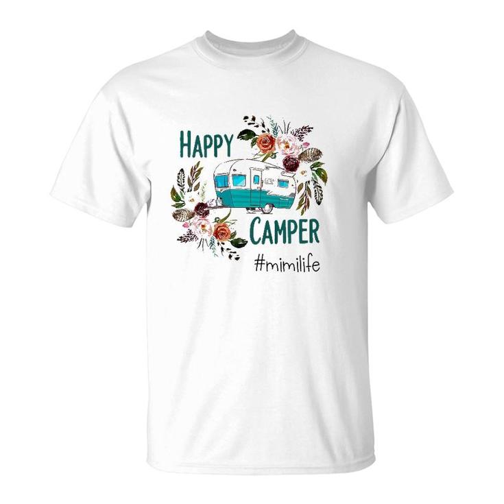 Amazing Happy Camper Mimi Life  T-Shirt