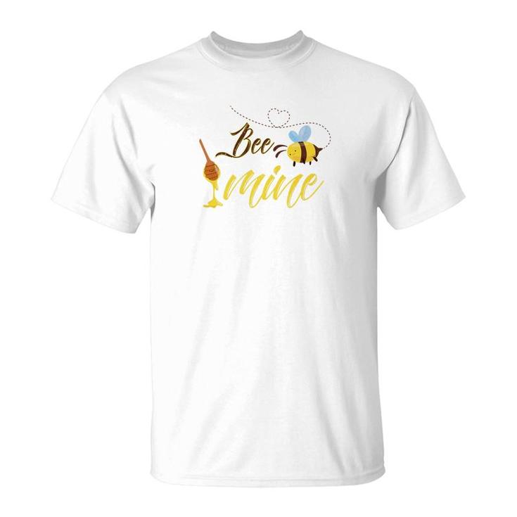 Bee Mine Be Mine Funny Valentines Day Gifts T-Shirt