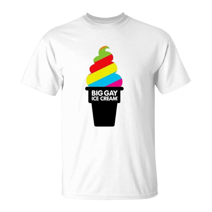 Big Gay Ice Cream Lovers Gift T-Shirt