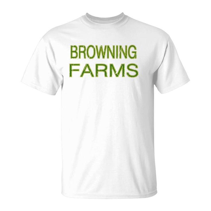 Browning Farms Squad Family Reunion Last Name Team  T-Shirt