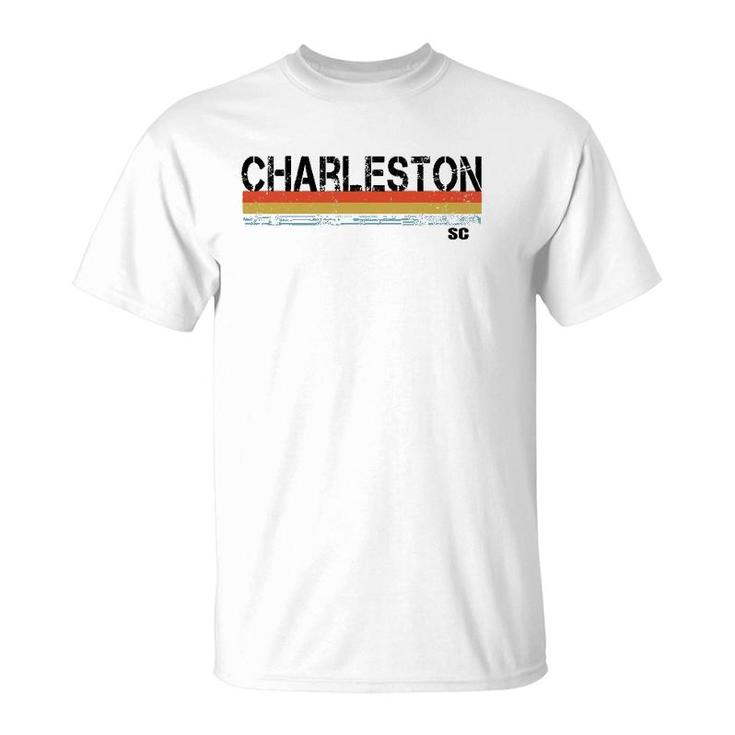 Charleston Vintage Retro Stripes T-Shirt