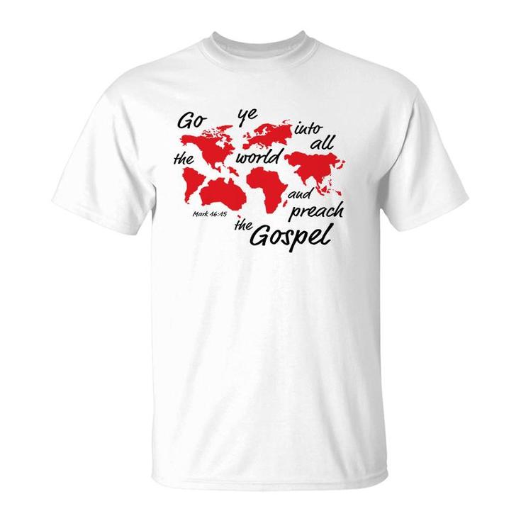 Christian Bible Mission Trip Jesus Tee T-Shirt