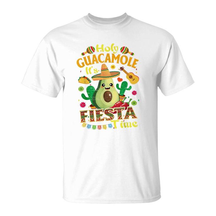 Cinco De Mayo Mexican Holy Guacamole Fiesta Time  T-Shirt