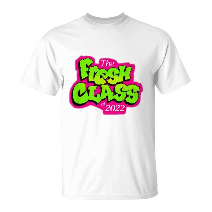 Class Of 2022 Future Fresh Senior 90S Tv Style Graduation  T-Shirt