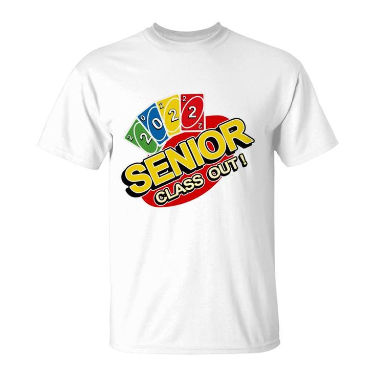 Class Of 2022 Senior Twenty-Dos Gamer Class Out Grad Gifts  T-Shirt
