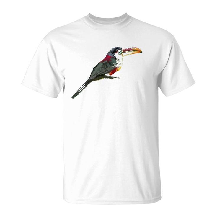 Curl Crested Aracari Birdtee T-Shirt