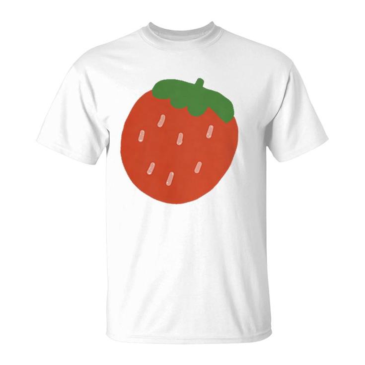 Cute Cottagecore Kawaii Strawberry Aesthetic  T-Shirt