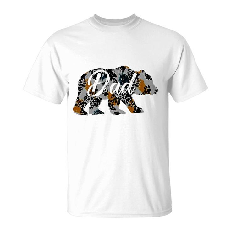 Dad Bear Special Super Father Gift 2022 T-Shirt