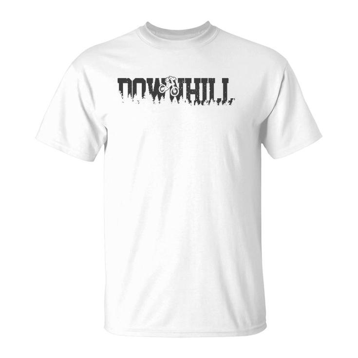 Downhill Mountain Bike Mountain Biking Mtb Biker Gift  T-Shirt