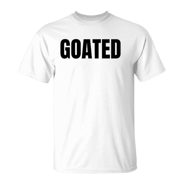 Goated Video Game Player Funny Saying Quote Phrase Graphic  T-Shirt