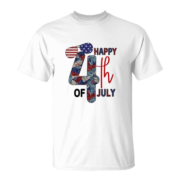 Happy 4Th Of July Vintage Graphic July Independence Day 2022 T-Shirt