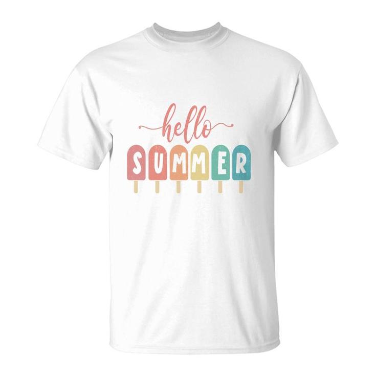 Hello Summer Welcome You Idea Gift T-Shirt