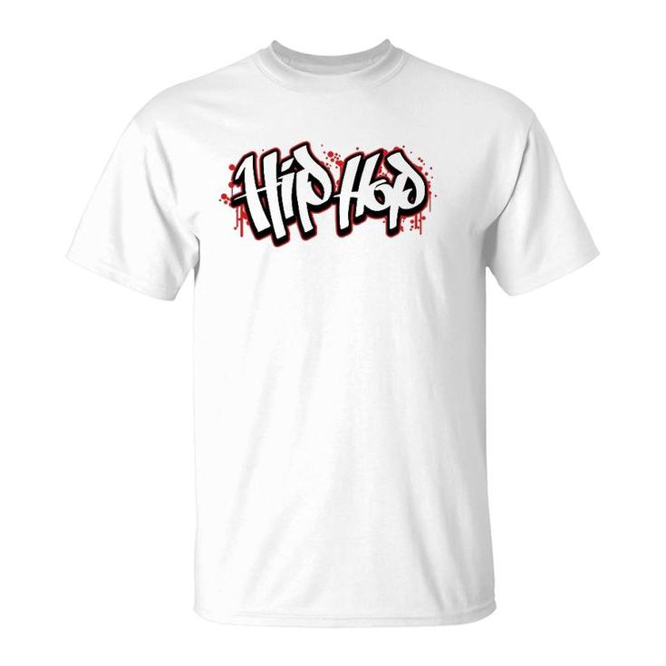 Hip Hop Graffiti Rap Break Dance Beatbox Hip Hop T-Shirt