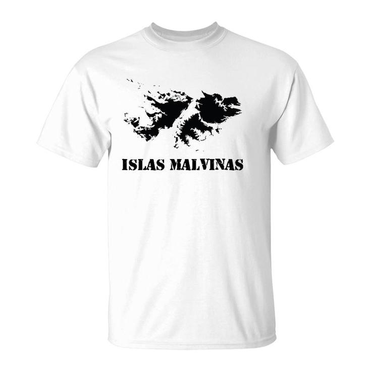 Islas Malvinas Falkland Islands Map T-Shirt