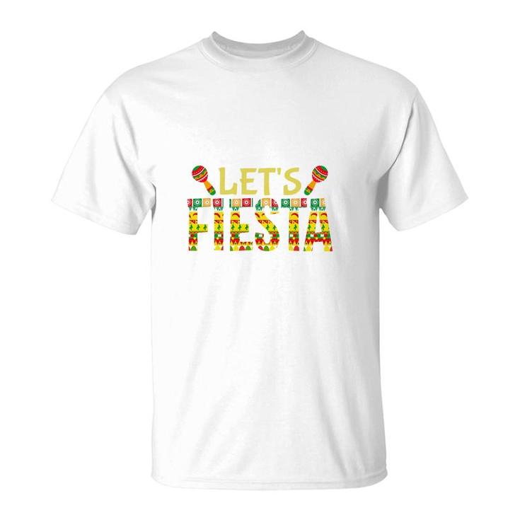 Lets Fiesta Cute Decoration Gift For Human T-Shirt