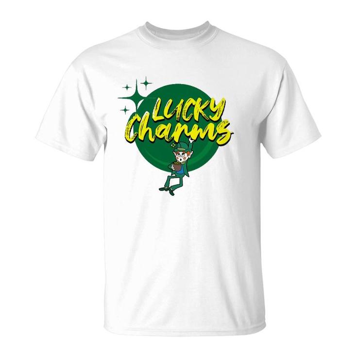 Lucky Charms Leprechaun St Patricks Day T-Shirt