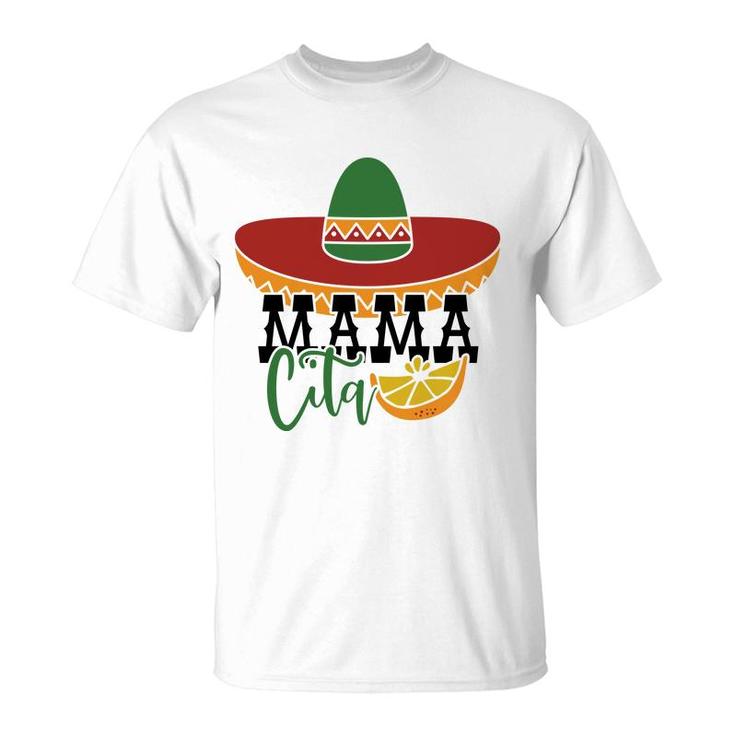 Mexican Hat Mamacita Lemon Cinco De Mayo Party T-Shirt