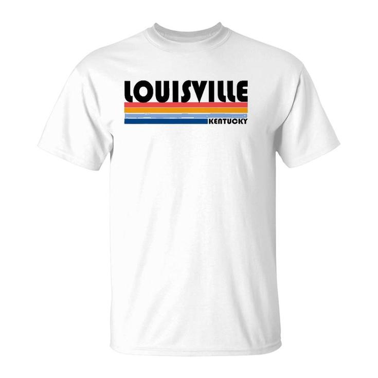 Modern Retro Style Louisville Ky T-Shirt