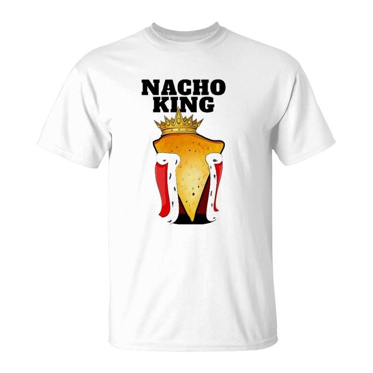 Nacho King Mens Nacho Lover  Cute Mexican Nacho T-Shirt