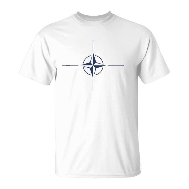 Nato Insignia Allied Forces Wind Rose T-Shirt