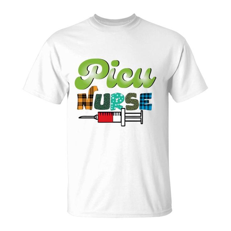 Nurses Day Picu Nurse Amazing Gift For Women 2022 T-Shirt