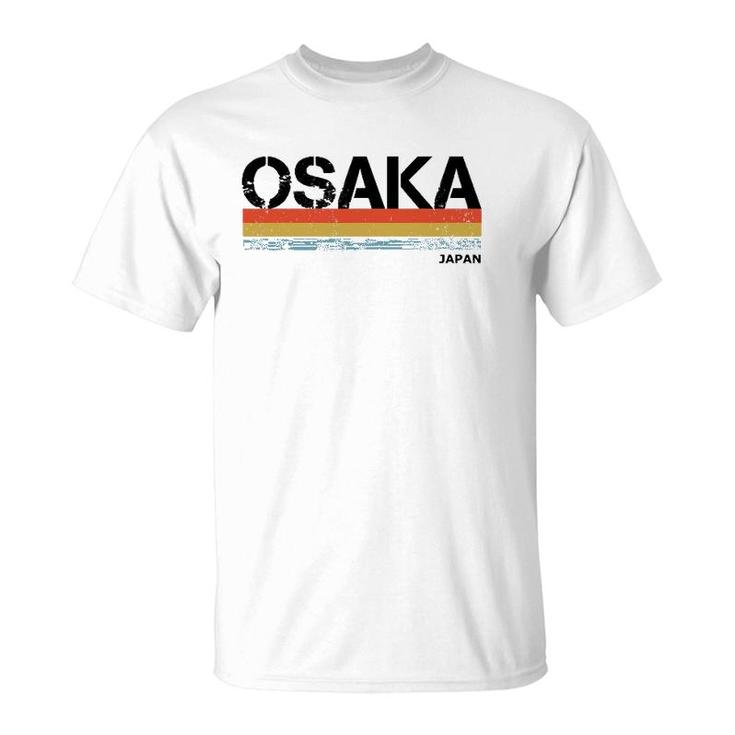 Osaka Vintage Retro Stripes T-Shirt