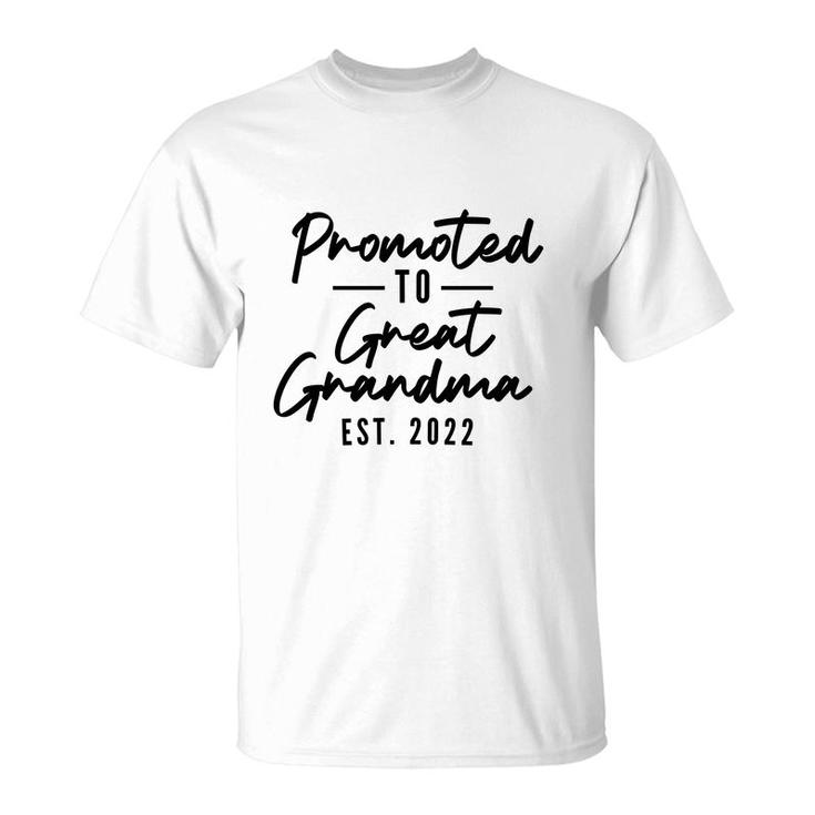 Promoted To Grandma 2022 Mothers Day New T-Shirt