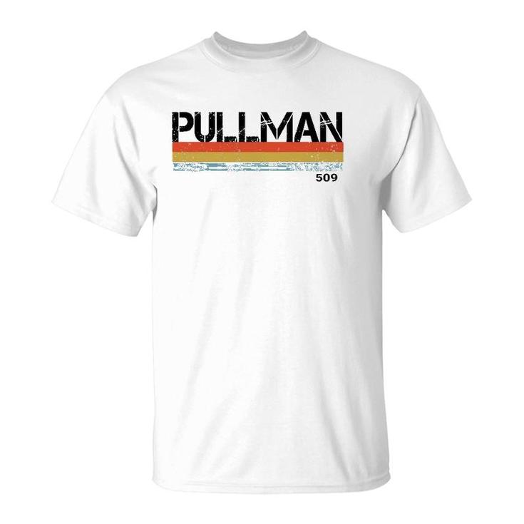 Pullman Vintage Retro Stripes T-Shirt