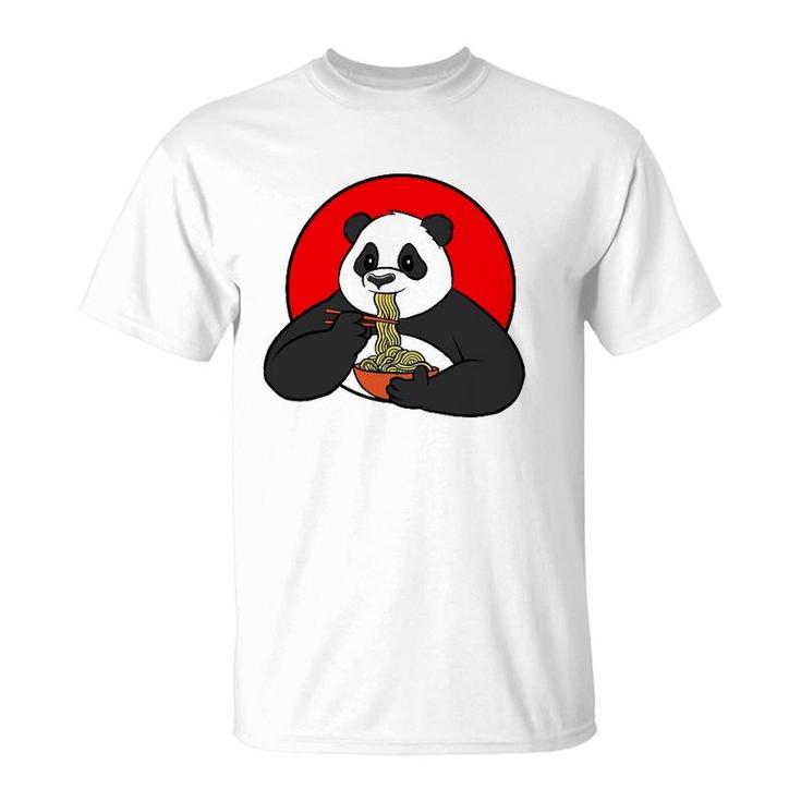 Ramen Cute Panda  Kawaii Anime Japanese Otaku Gift T-Shirt