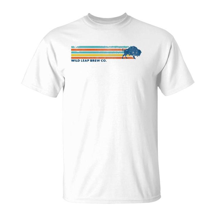Retro Stripes West Coast Vintage Surfing  T-Shirt
