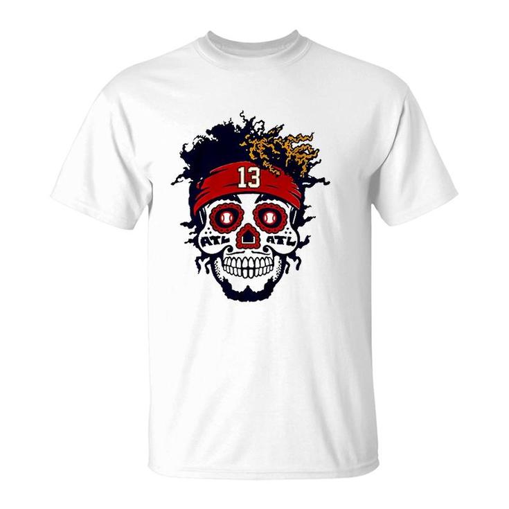 Ronald Acuña Jr Sugar Skull T-Shirt